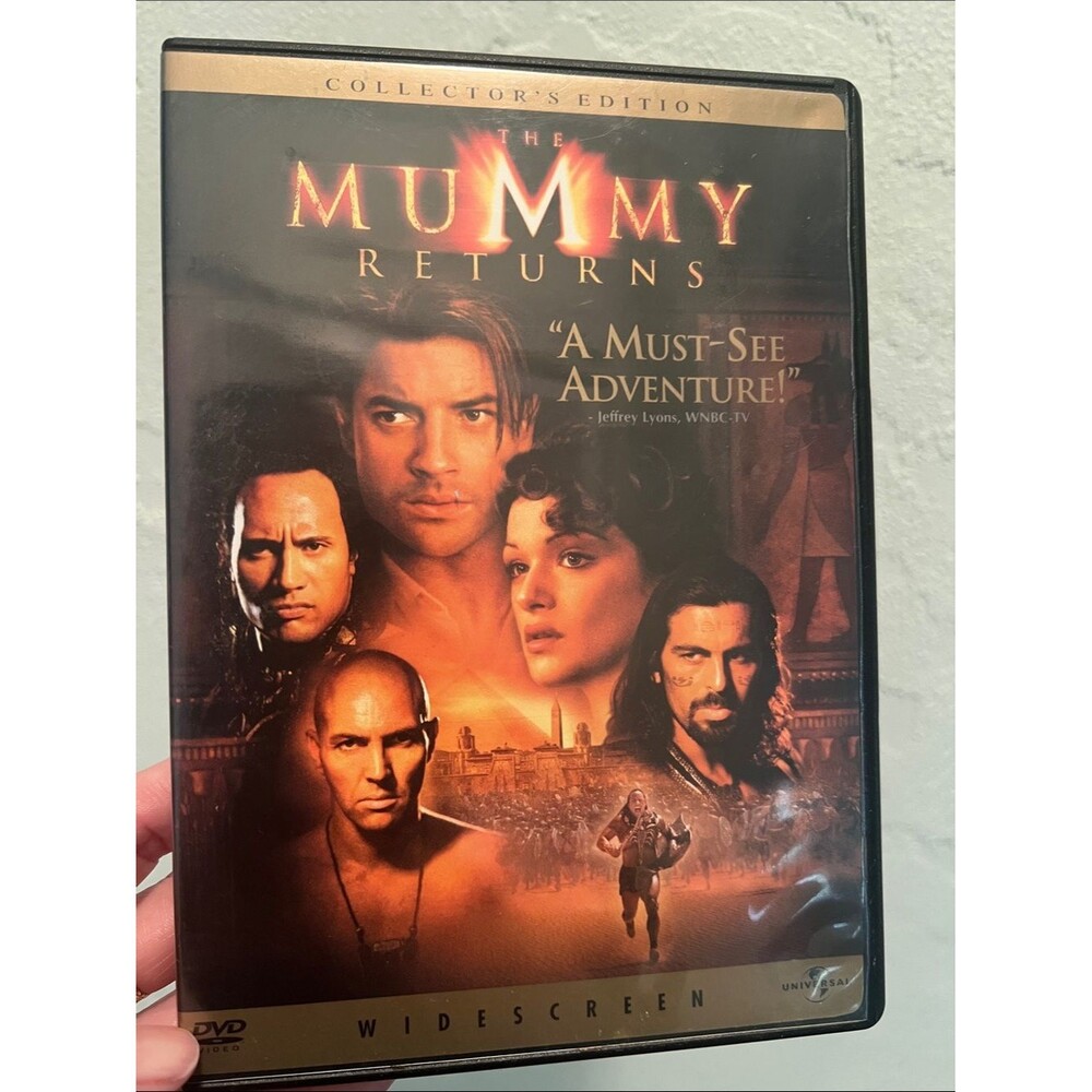 #2300**The Mummy Returns - Collector's Edition DVD (Universal) - Orange